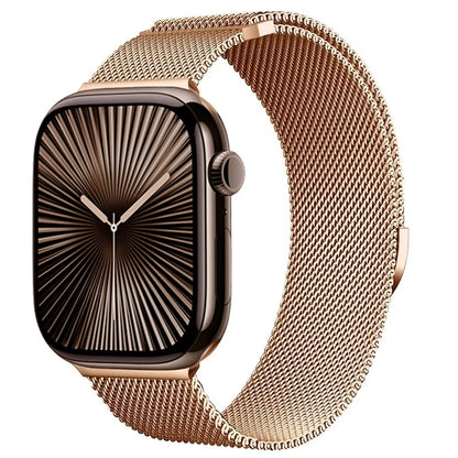 Magnetic Metal Milanese Bracelet for Apple Watch Band iWatch Series Ultra3/2/11/10/9/8/7/6/5/4/SE2