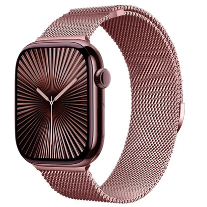Magnetic Metal Milanese Bracelet for Apple Watch Band iWatch Series Ultra3/2/11/10/9/8/7/6/5/4/SE2