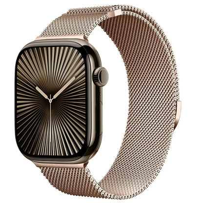 Magnetic Metal Milanese Bracelet for Apple Watch Band iWatch Series Ultra3/2/11/10/9/8/7/6/5/4/SE2