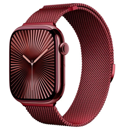Magnetic Metal Milanese Bracelet for Apple Watch Band iWatch Series Ultra3/2/11/10/9/8/7/6/5/4/SE2