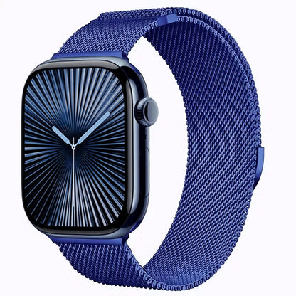 Magnetic Metal Milanese Bracelet for Apple Watch Band iWatch Series Ultra3/2/11/10/9/8/7/6/5/4/SE2