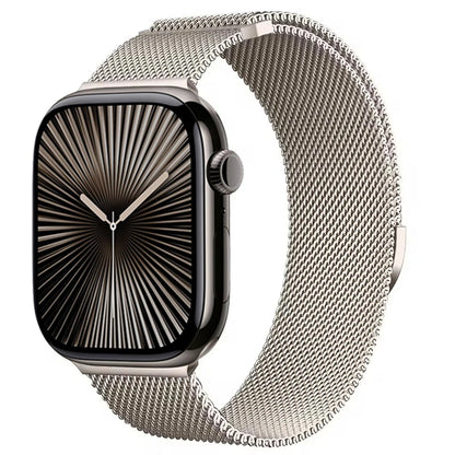 Magnetic Metal Milanese Bracelet for Apple Watch Band iWatch Series Ultra3/2/11/10/9/8/7/6/5/4/SE2