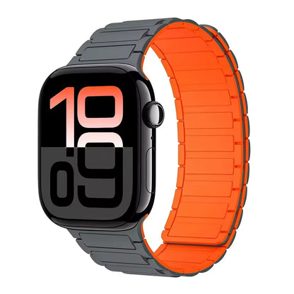 Magnetic Silicone Strap for Apple Watch Band iWatch Series Ultra3/2/11/10/9/8/7/6/5/SE