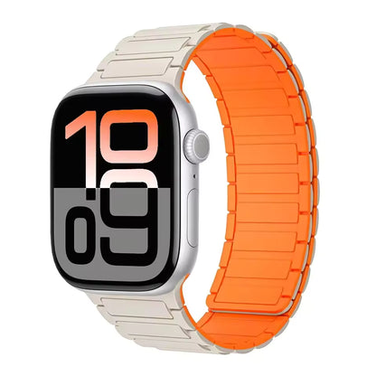 Magnetic Silicone Strap for Apple Watch Band iWatch Series Ultra3/2/11/10/9/8/7/6/5/SE