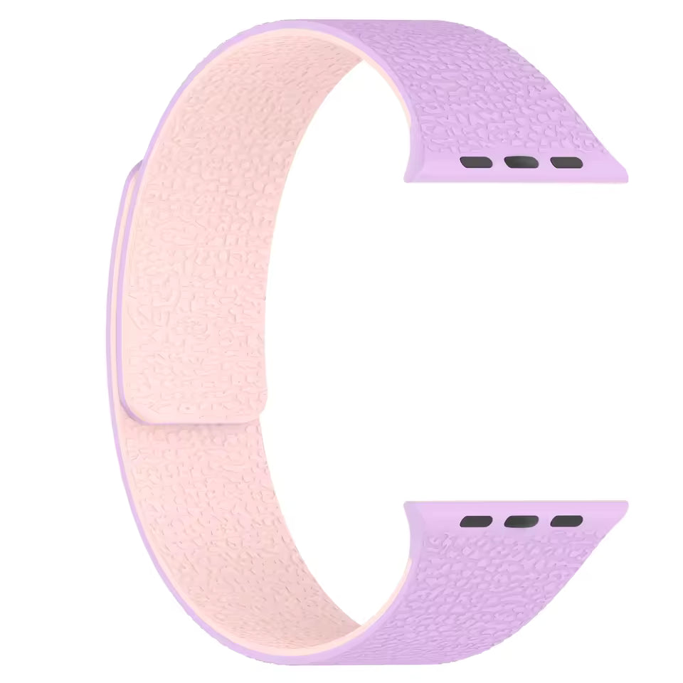 Magnetic Silicone Strap for Apple Watch Ultra 3/2 Band 40mm 44mm 45mm 46mm 49mm 42mm Series 11/10/9/8/7/6/5/4/SE