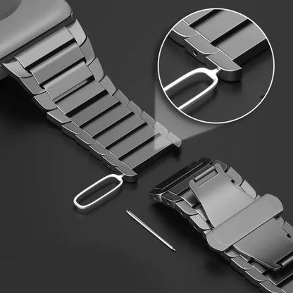 Metal Link Stainless Steel Strap for Apple Watch Band iWatch Series Ultra 11/10/9/8/7/6/5/4/SE