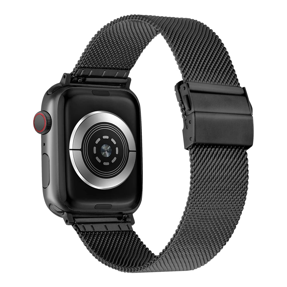 Metal Milanese Bracelet for Apple Watch Band iWatch Series Ultra2/10/9/8/7/6/5/4/SE