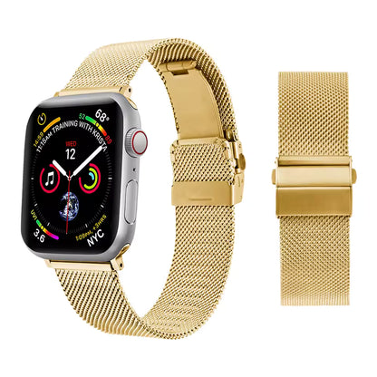 Metal Milanese Bracelet for Apple Watch Band iWatch Series Ultra2/10/9/8/7/6/5/4/SE