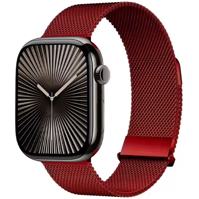 Milanese Magnetic Strap for Apple Watch Ultra2 Band 49mm 46mm 45mm 41mm 44mm 40mm Series 10/9/8/7/6/5/4/SE