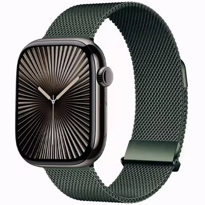 Milanese Magnetic Strap for Apple Watch Ultra2 Band 49mm 46mm 45mm 41mm 44mm 40mm Series 10/9/8/7/6/5/4/SE