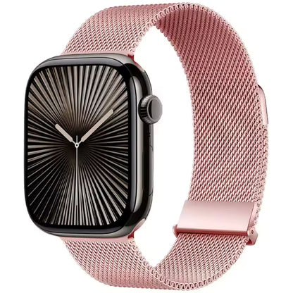 Milanese Magnetic Strap for Apple Watch Ultra2 Band 49mm 46mm 45mm 41mm 44mm 40mm Series 10/9/8/7/6/5/4/SE