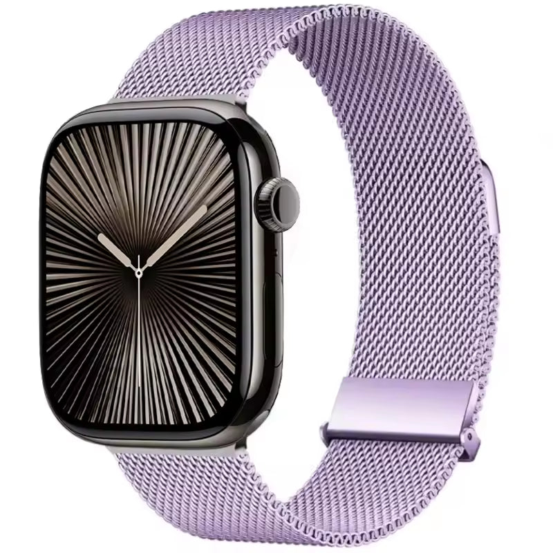 Milanese Magnetic Strap for Apple Watch Ultra2 Band 49mm 46mm 45mm 41mm 44mm 40mm Series 10/9/8/7/6/5/4/SE