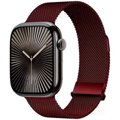 Milanese Magnetic Strap for Apple Watch Ultra2 Band 49mm 46mm 45mm 41mm 44mm 40mm Series 10/9/8/7/6/5/4/SE
