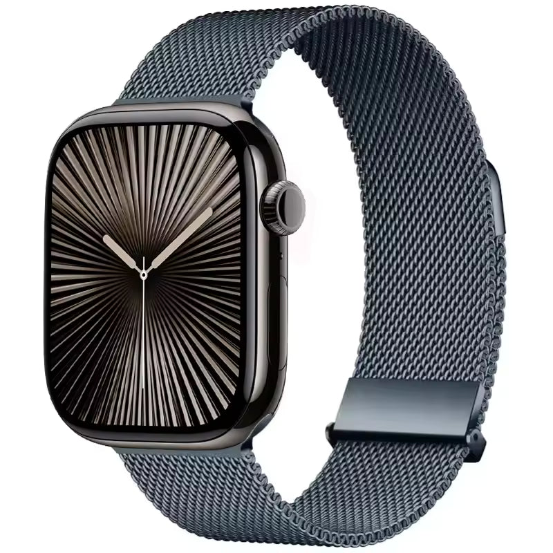 Milanese Magnetic Strap for Apple Watch Ultra2 Band 49mm 46mm 45mm 41mm 44mm 40mm Series 10/9/8/7/6/5/4/SE