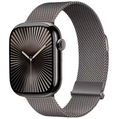 Milanese Magnetic Strap for Apple Watch Ultra2 Band 49mm 46mm 45mm 41mm 44mm 40mm Series 10/9/8/7/6/5/4/SE