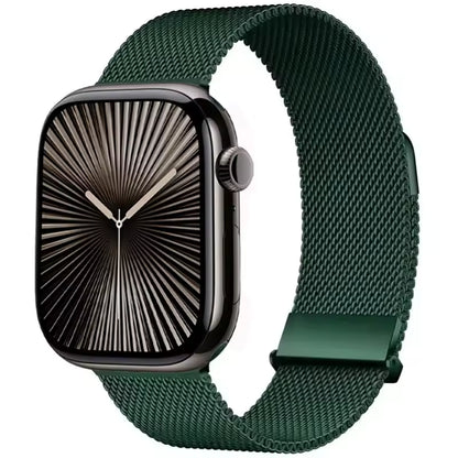 Milanese Magnetic Strap for Apple Watch Ultra2 Band 49mm 46mm 45mm 41mm 44mm 40mm Series 10/9/8/7/6/5/4/SE