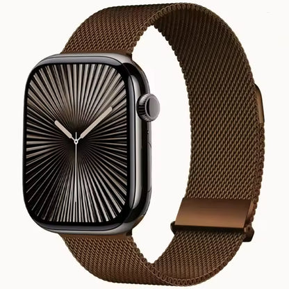 Milanese Magnetic Strap for Apple Watch Ultra2 Band 49mm 46mm 45mm 41mm 44mm 40mm Series 10/9/8/7/6/5/4/SE