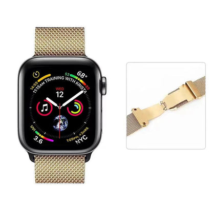 Milanese Metal Bracelet for Apple Watch Band iWatch Series Ultra3/2/9/8/7/6/5/4/11/10/SE