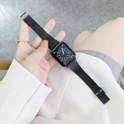 Milanese Stainless Steel Strap for Apple Watch Band iWatch Series 6/5/4/3/Ultra/2/10/9/8/7/SE