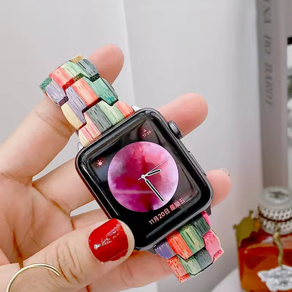 Natural Log Bracelet for Apple Watch Band iWatch Series Ultra2/1/10/9/8/7/6/5/4/3/SE2