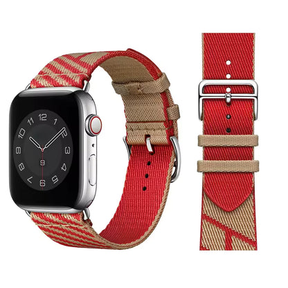 Nylon Bracelet for Apple Watch Band iWatch Series Ultra3/2/1/11/10/9/8/7/6/5/4/SE