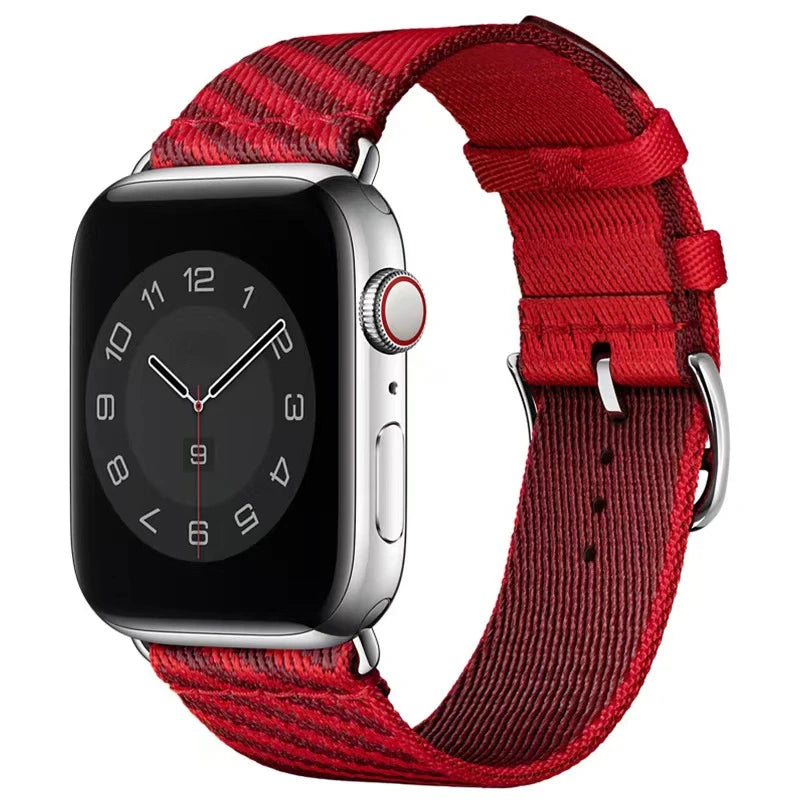 Nylon Bracelet for Apple Watch Band iWatch Series Ultra3/2/1/11/10/9/8/7/6/5/4/SE