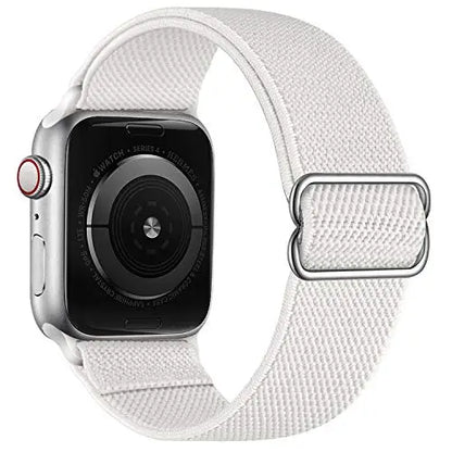 Nylon Elastic Bracelet for Apple Watch Ultra 2 Band 49mm 45mm 41mm 44mm 40mm 46mm 42mm Series 10/9/8/7/6/5/4/SE2