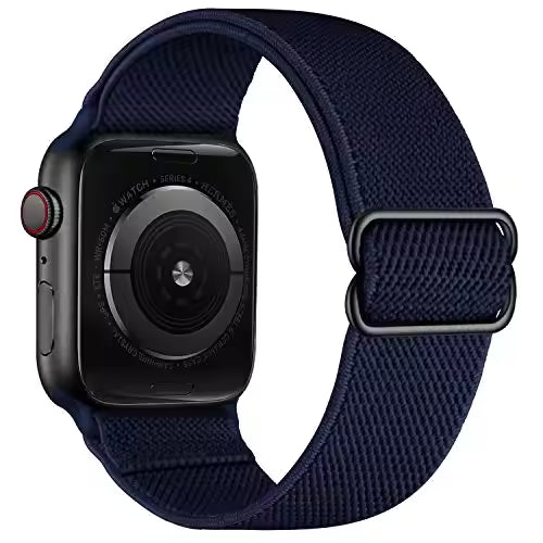 Nylon Elastic Loop Strap for Apple Watch Band iWatch Series Ultra/10/9/8/7/6/5/4/SE