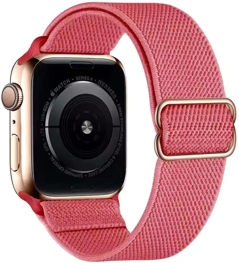Nylon Elastic Loop Strap for Apple Watch Band iWatch Series Ultra/10/9/8/7/6/5/4/SE