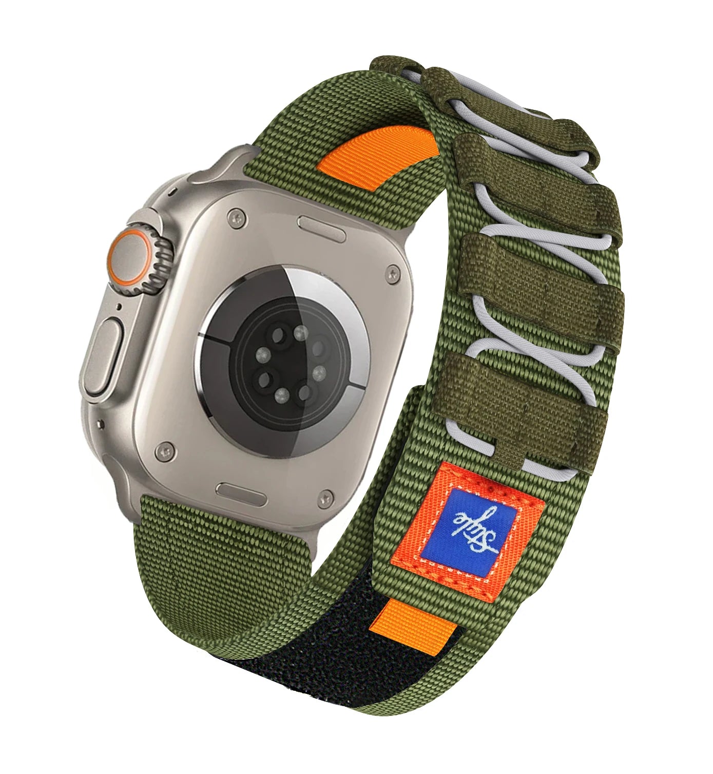 Nylon Five Loop Strap for Apple Watch Band iWatch Series Ultra2/10/9/8/7/6/5/4/SE