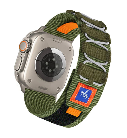 Nylon Five Loop Strap for Apple Watch Band iWatch Series Ultra2/10/9/8/7/6/5/4/SE