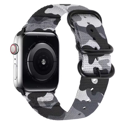 Nylon Sport Strap for Apple Watch Ultra Band 46mm 45mm 49mm 44mm 41mm 40mm 42mm Series 11/10/9/8/7/6/5/4/SE3