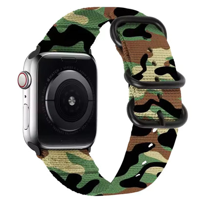 Nylon Sport Strap for Apple Watch Ultra Band 46mm 45mm 49mm 44mm 41mm 40mm 42mm Series 11/10/9/8/7/6/5/4/SE3