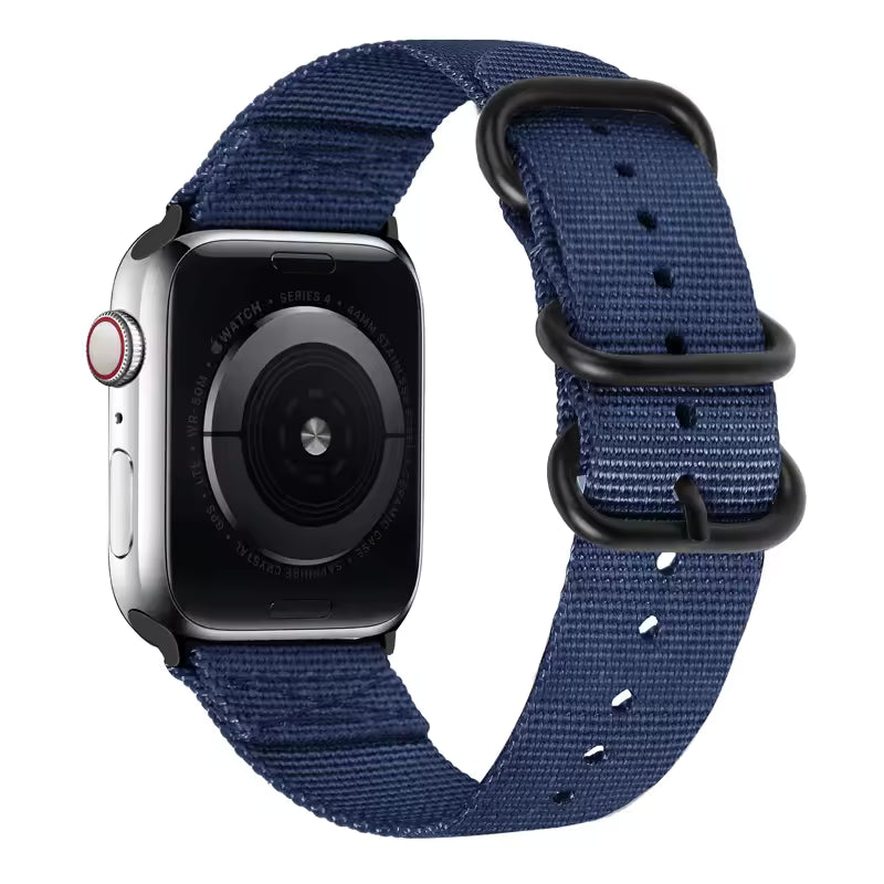 Nylon Sport Strap for Apple Watch Ultra Band 46mm 45mm 49mm 44mm 41mm 40mm 42mm Series 11/10/9/8/7/6/5/4/SE3