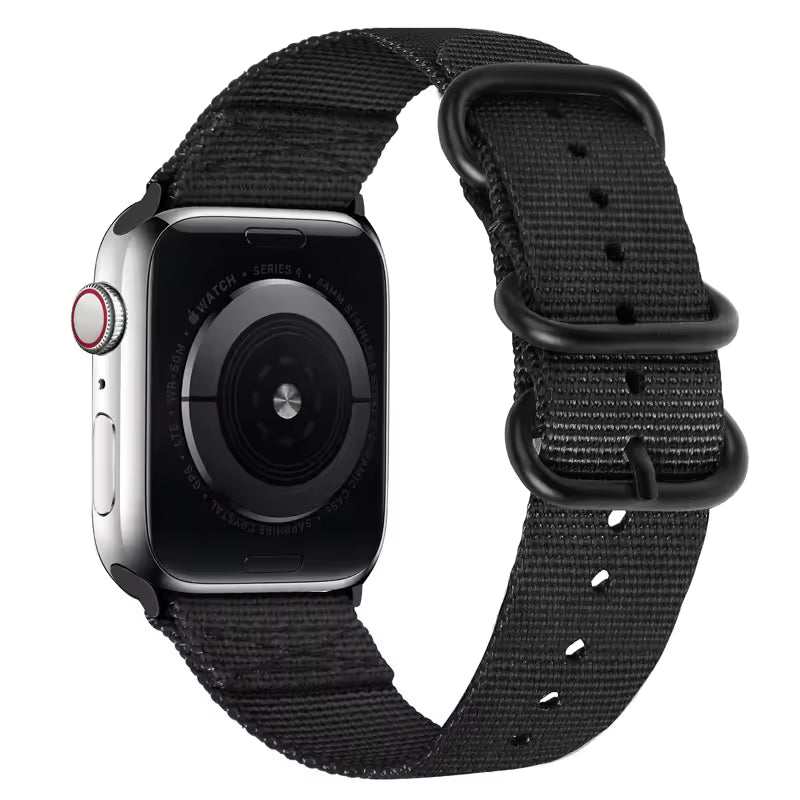 Nylon Sport Strap for Apple Watch Ultra Band 46mm 45mm 49mm 44mm 41mm 40mm 42mm Series 11/10/9/8/7/6/5/4/SE3