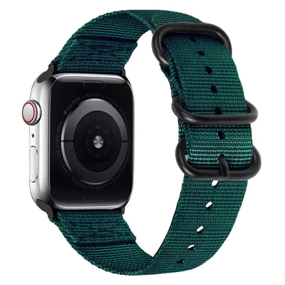 Nylon Sport Strap for Apple Watch Ultra Band 46mm 45mm 49mm 44mm 41mm 40mm 42mm Series 11/10/9/8/7/6/5/4/SE3