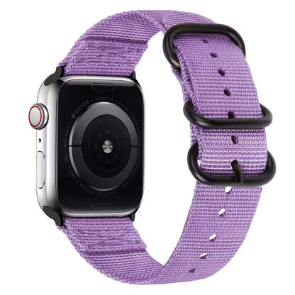 Nylon Sport Strap for Apple Watch Ultra Band 46mm 45mm 49mm 44mm 41mm 40mm 42mm Series 11/10/9/8/7/6/5/4/SE3