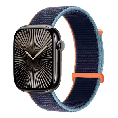 Nylon Sports Loop Bracelet for Apple Watch Band iWatch Series Ultra/2/10/9/8/7/6/5/4/3/2/SE