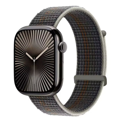 Nylon Sports Loop Bracelet for Apple Watch Band iWatch Series Ultra/2/10/9/8/7/6/5/4/3/2/SE