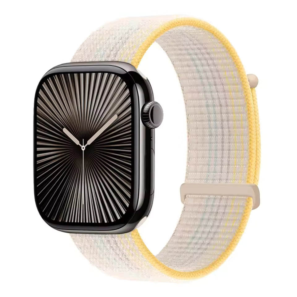 Nylon Sports Loop Bracelet for Apple Watch Band iWatch Series Ultra/2/10/9/8/7/6/5/4/3/2/SE