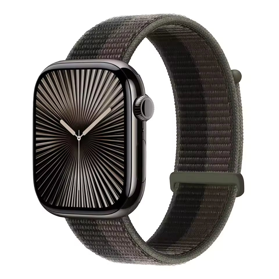 Nylon Sports Loop Bracelet for Apple Watch Band iWatch Series Ultra/2/10/9/8/7/6/5/4/3/2/SE