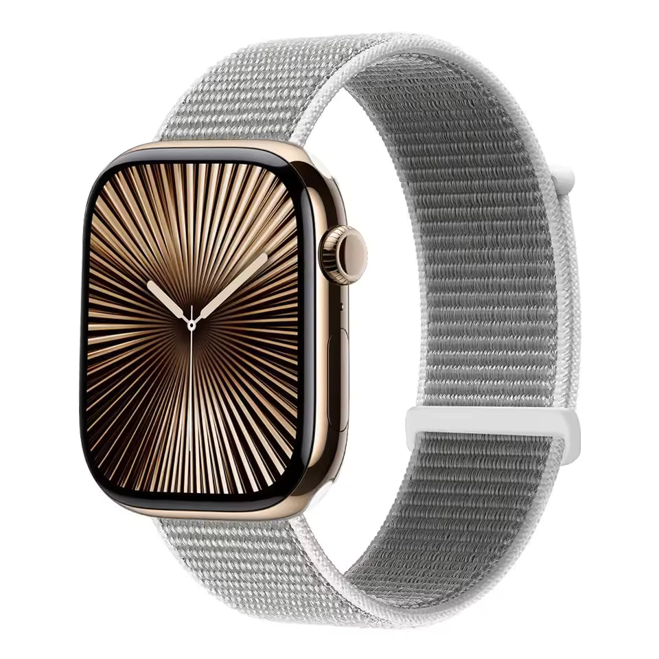 Nylon Sports Loop Bracelet for Apple Watch Band iWatch Series Ultra/2/10/9/8/7/6/5/4/3/2/SE