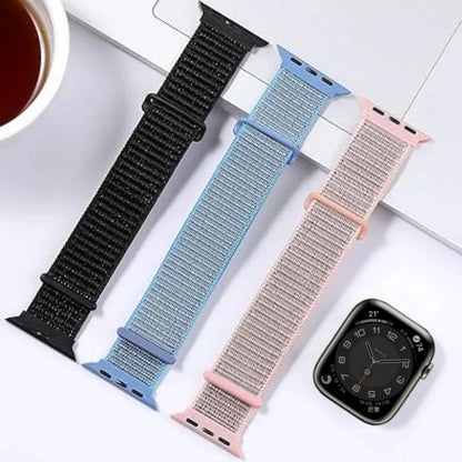 Nylon Sports Loop Bracelet for Apple Watch Band iWatch Series Ultra/2/10/9/8/7/6/5/4/3/2/SE