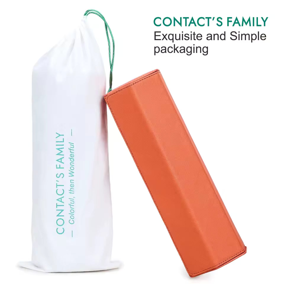 4-Slot Genuine Saffiano Leather Watch Roll Case - Portable Hexagon Watch Organizer