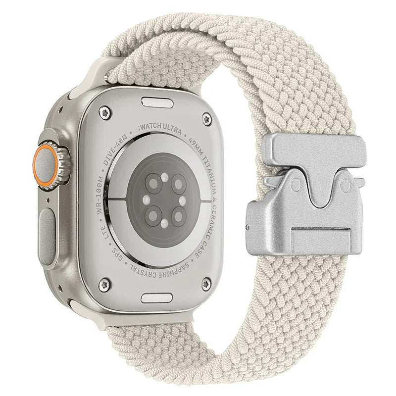 Parachute Braided Nylon Strap for Apple Watch Band iWatch Series Ultra/3/2/11/10/9/8/7/6/SE