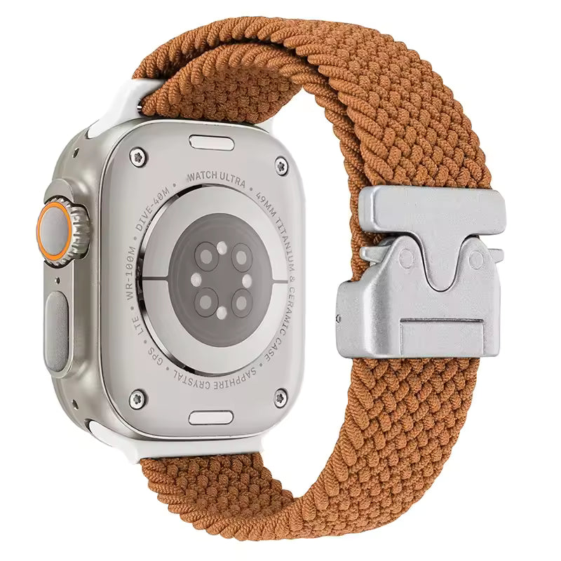 Parachute Braided Nylon Strap for Apple Watch Band iWatch Series Ultra/3/2/11/10/9/8/7/6/SE