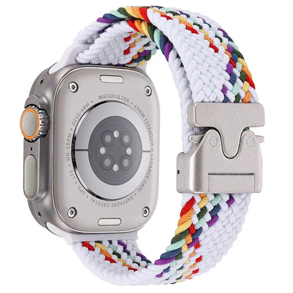 Parachute Braided Nylon Strap for Apple Watch Band iWatch Series Ultra/3/2/11/10/9/8/7/6/SE