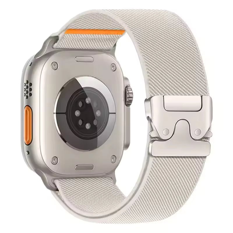 Parachute Elastic Nylon Strap for Apple Watch Band iWatch Series Ultra3/2/11/10/9/8/7/6/5/SE