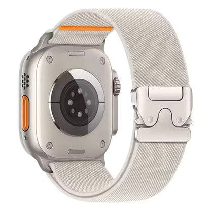 Parachute Elastic Nylon Strap for Apple Watch Band iWatch Series Ultra3/2/11/10/9/8/7/6/5/SE