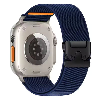Parachute Elastic Nylon Strap for Apple Watch Band iWatch Series Ultra3/2/11/10/9/8/7/6/5/SE